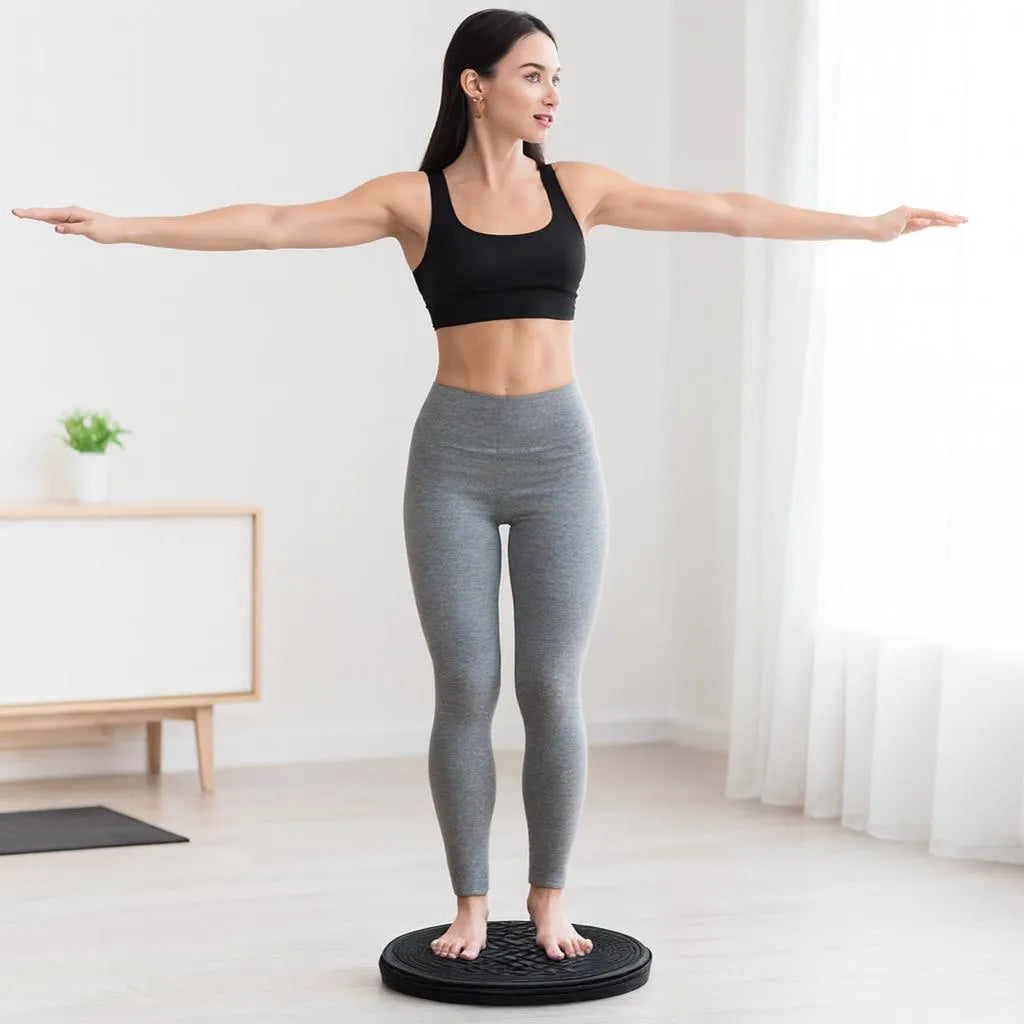 Black Twister Core Fat Burning Disc for Home Workout
