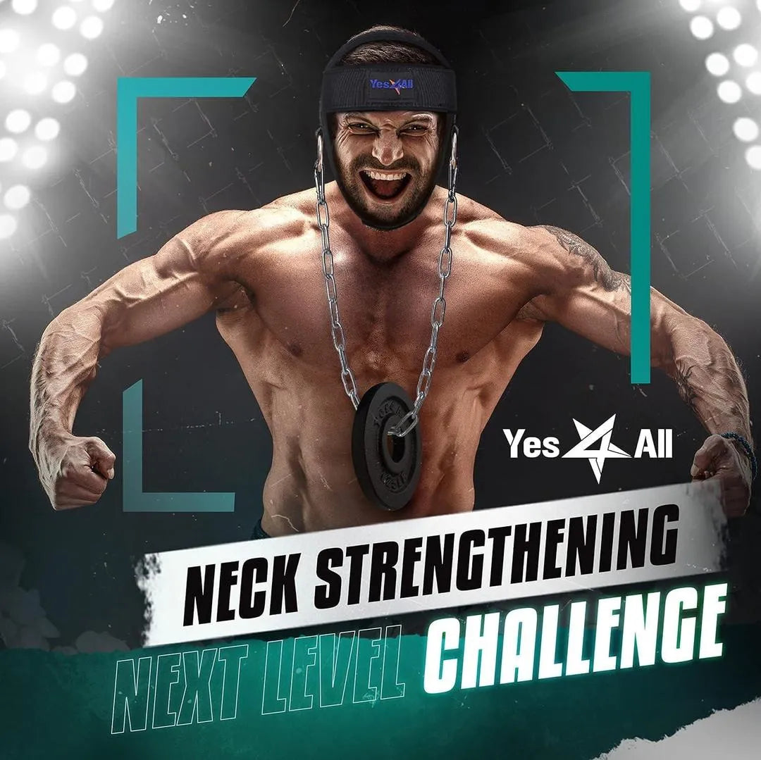 Adjustable Steel Chain Neck Pull Rope for Gym Fitness