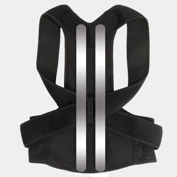 Posture Corrector for Men & Women – Adjustable Back Support Belt